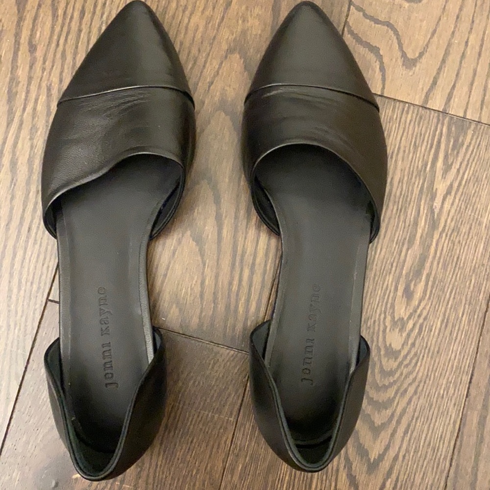 Jenny Kayne Leather D’orsay flat